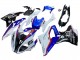 Kits Carénage Moto ABS BMW S1000RR 2017-2018 - Blanc Bleu Rouge Noir Brillant