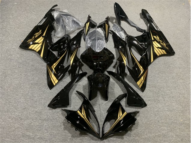 Carénages Moto BMW S1000RR 2015-2016 - Noir Brillant Or