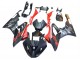 Carénages Moto BMW S1000RR 2015-2016 - Noir Mat Rouge