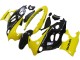 Carénages Moto Suzuki GSX600F/GSX750F 2004-2006 - Noir Brillant Jaune