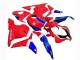 Carénages Moto Honda CBR600RR 2009-2012 - Blanc Rouge Bleu HRC