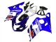 Kits Carénage Moto Suzuki GSXR 600 / GSXR 750 2004-2005 - Blanc Bleu Noir Rouge