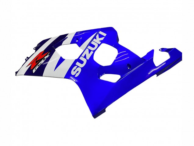 Kits Carénage Moto Suzuki GSXR 600 / GSXR 750 2004-2005 - Blanc Bleu Noir Rouge