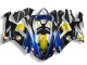 Carénages Moto Kawasaki ZX6R 2007-2008 - Bleu Requin