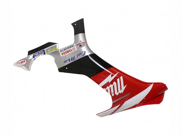 Carénages Moto Yamaha YZF 1000 R1 2020-2025 - Blanc Rouge Noir Milwaukee