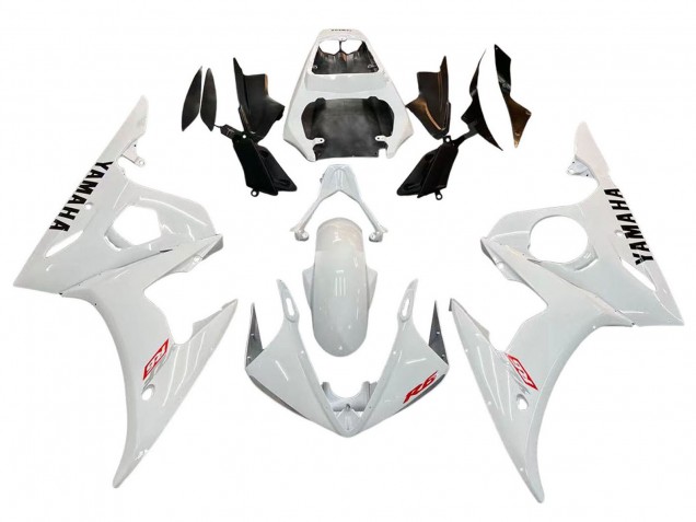 Carénage Moto Yamaha YZF R6 2003-2004 - Blanc