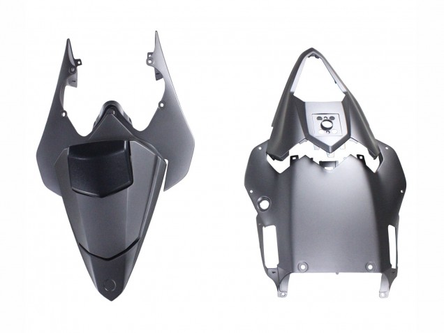 Carénages Moto Yamaha YZF 600 R6 2008-2016 - Gris Noir Fibre de Carbone Style