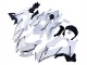 Carénages Moto Kawasaki ZX10R 2021-2025 - Blanc Noir