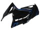 Carénages Moto Kawasaki EX300 2013-2024 - Noir Brillant Bleu