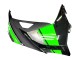 Carénages Moto Kawasaki EX300 2013-2024 - Vert Argent Noir
