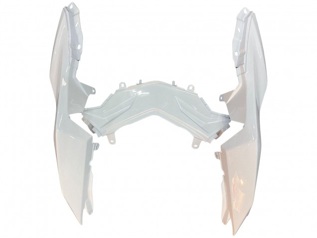 Carénages Moto Kawasaki EX300 2013-2024 - Blanc Noir