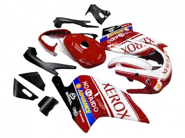 Carénages Moto Aprilia RS125 2000-2005 - Blanc Rouge Jaune Bleu Xerox