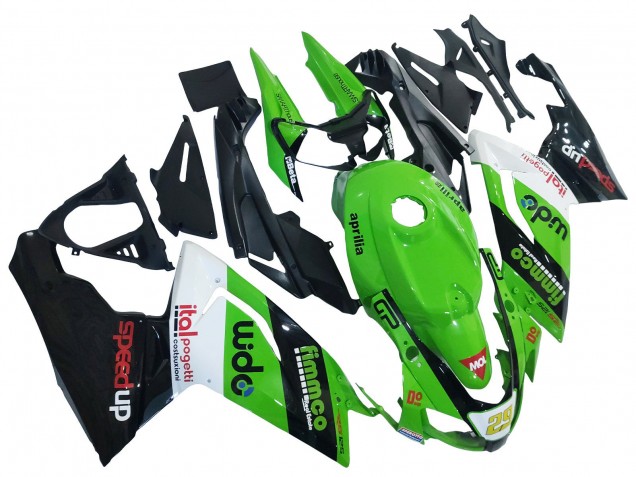 Carénage Moto Aprilia RS125 2006-2011 - Vert Blanc Noir