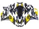 Carénages Moto Aprilia RS4 50 125 2012-2018 - Jaune Noir Mat