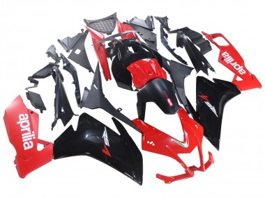 Carénages Moto Aprilia RS4 50 125 2012-2018 - Rouge Noir Brillant
