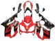 Carénage Moto Honda CBR600 F4i 2004-2007 - Rouge Noir Brillant