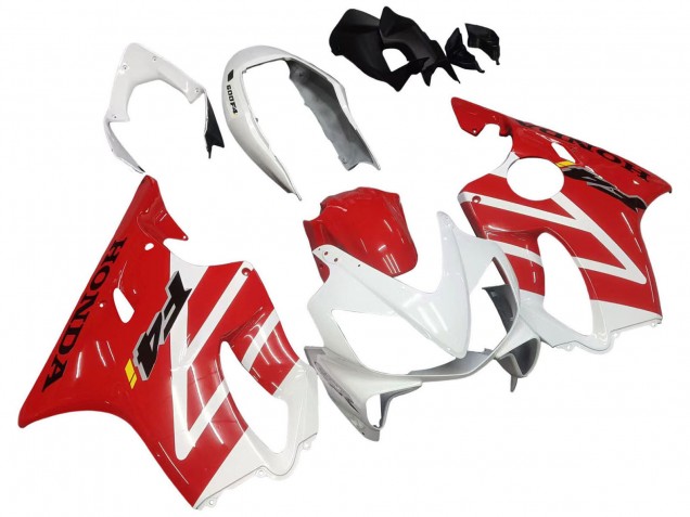 Carénages Moto Honda CBR600 F4i 2004-2007 - Blanc Rouge