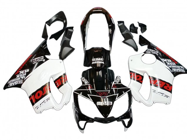 Carénages Moto Honda CBR600 F4i 2004-2007 - Blanc Noir Brillant Rouge Repsol