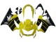 Carénages Moto Honda CBR600 F4 1999-2000 - Jaune Noir Brillant