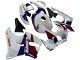 Carénages Moto Honda CBR900RR 893 1992-1993 - Blanc Rouge Bleu Foncé