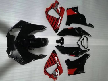 Carénages Moto Honda CBR900RR 919 1998-1999 - Rouge Noir Brillant