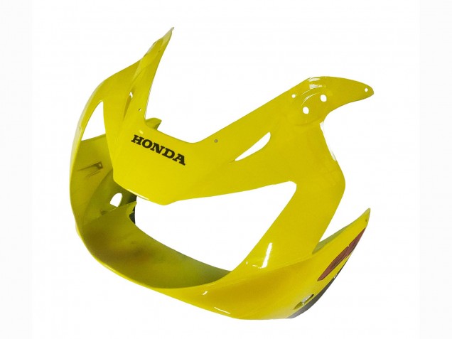 Carénages Moto Honda CBR900RR 929 2000-2001 - Jaune Noir Brillant