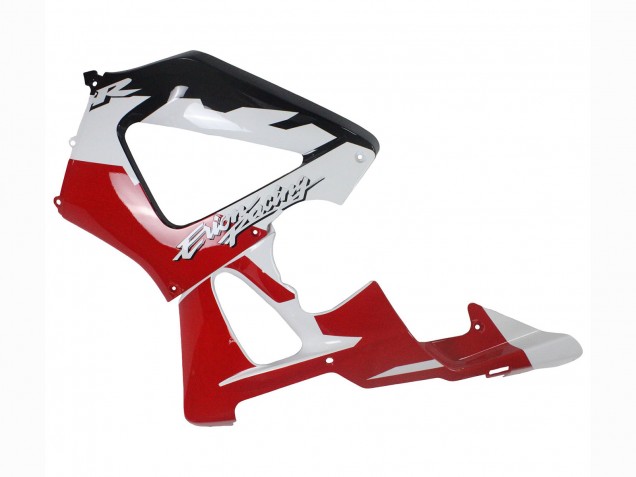 Carénages Moto Honda CBR900RR 929 2000-2001 - Blanc Rouge Noir Brillant Courses