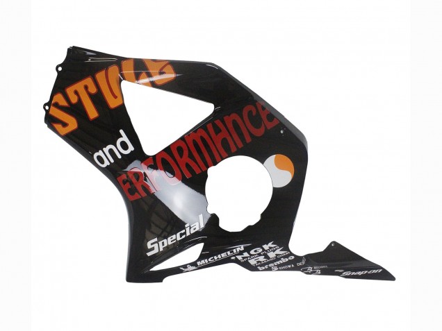 Carénages Moto Honda CBR900RR 954 2002-2003 - Jaune Rouge Noir Brillant Repsol Rossi