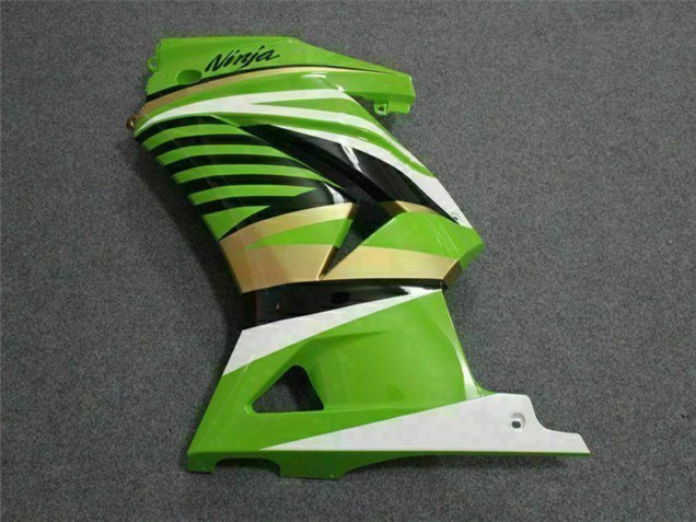Carénage Moto Kawasaki EX250 2008-2012 - Vert Blanc Noir
