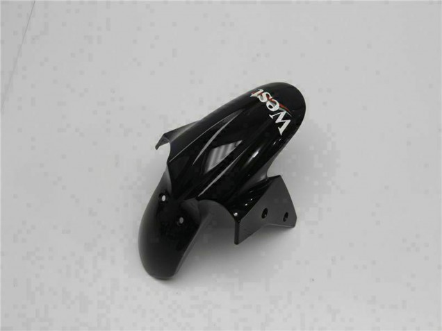 Carénages Moto Kawasaki EX250 2008-2012 - Noir Brillant Blanc West
