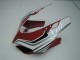 Carénage Moto Ducati Panigale 899 2011-2014 - Blanc Rouge Noir Brillant