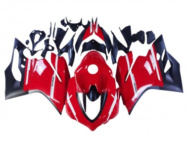 Carénages Moto Ducati 959 2015-2020 - Rouge Noir Mat