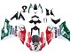 Carénages Moto Ducati 959/1299 2015-2020 - Blanc Rouge Vert Valsir Fiamm 7
