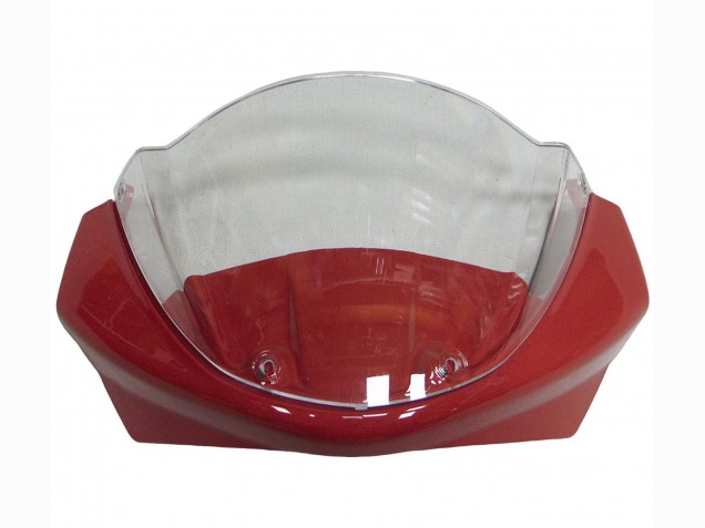 Carénages Moto Ducati Monster 696 796 1100 1100S 2008-2012 - Rouge Blanc