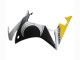 Carénages Moto Honda CBR500R 2013-2015 - Argent Jaune Noir Mat