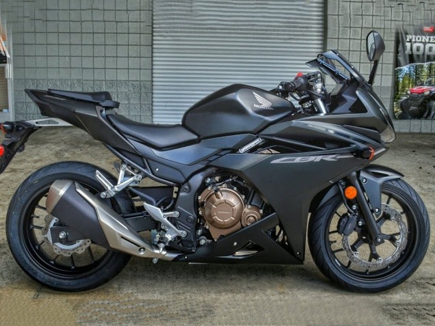 Carénages Moto Honda CBR500R 2016-2018 - Noir Mat