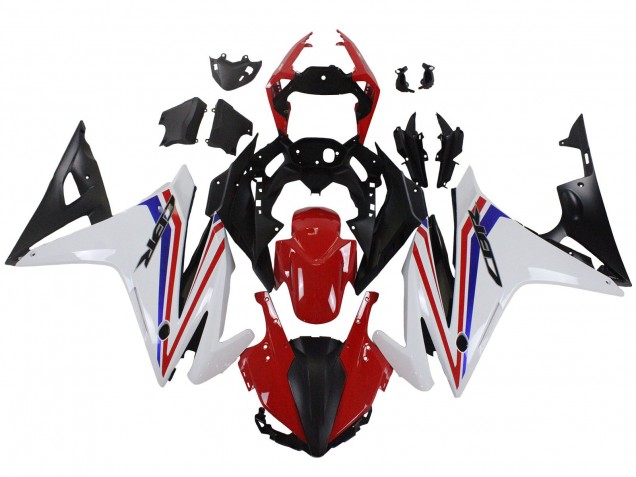 Carénages Moto Honda CBR500R 2016-2018 - Blanc Rouge Bleu Noir Mat
