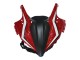 Carénages Moto Honda CBR500R 2016-2018 - Rouge Blanc Noir Mat