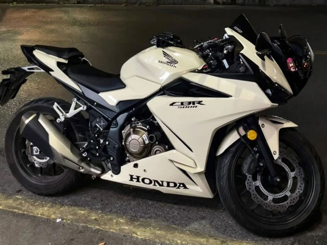 Carénages Moto Honda CBR500R 2022-2023 - Blanc Perle
