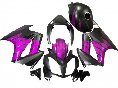 Carénages Moto Honda VFR 800 2002-2013 - Violet Noir Mat