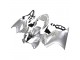 Kits Carénage Moto Honda VFR 800 2002-2013 - Argent