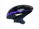 Carénages Moto Honda CBR1000RR 2004-2005 - Noir Brillant Violet Bande