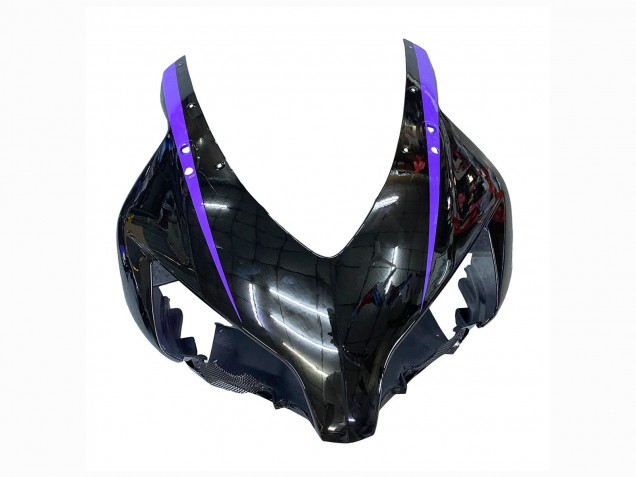 Carénages Moto Honda CBR1000RR 2004-2005 - Noir Brillant Violet Bande