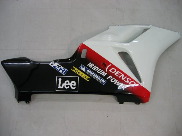 Carénages Moto Honda CBR1000RR 2004-2005 - Blanc Bleu Rouge Noir Brillant Étoile Carrera Lee