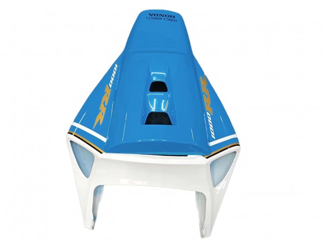 Carénages Moto Honda CBR1000RR 2004-2005 - Blanc Bleu Clair Jaune Noir Konica Minolta