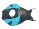 Carénages Moto Honda CBR1000RR 2004-2005 - Bleu Clair Noir Brillant