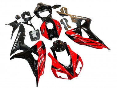 Carénage Moto Honda CBR1000RR 2006-2007 - Bleu Noir Brillant