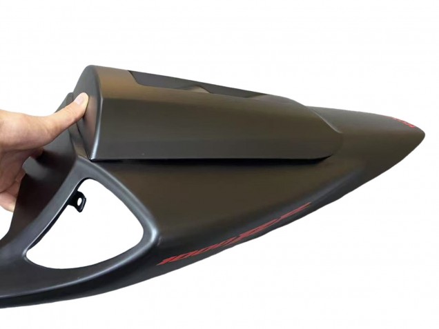 Carénages Moto Honda CBR1000RR 2006-2007 - Noir Mat Rouge Décalque