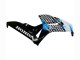 Carénage Moto Honda CBR1000RR 2006-2007 - Blanc Bleu Noir Brillant
