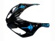 Carénage Moto Honda CBR1000RR 2006-2007 - Blanc Bleu Noir Brillant